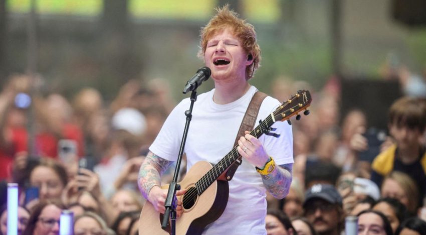 Ed Sheeran regresa a los escenarios entre protestas propalestinas y llamados al boicot