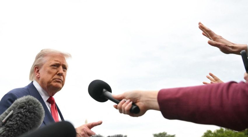 La Casa Blanca niega acceso a periodistas de CNN, MS NOW y Politico tras prohibicion de Trump