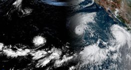 Histórico El Niño alimenta la rara sucesión de tres tormentas en el Pacífico