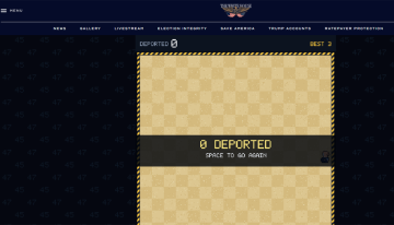 La Casa Blanca lanza videojuego sobre la expulsión de inmigrantes