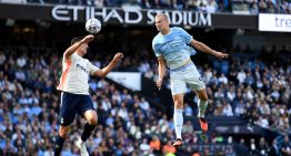 Haaland salva con un cabezazo al City en el debut de Enzo Fernández