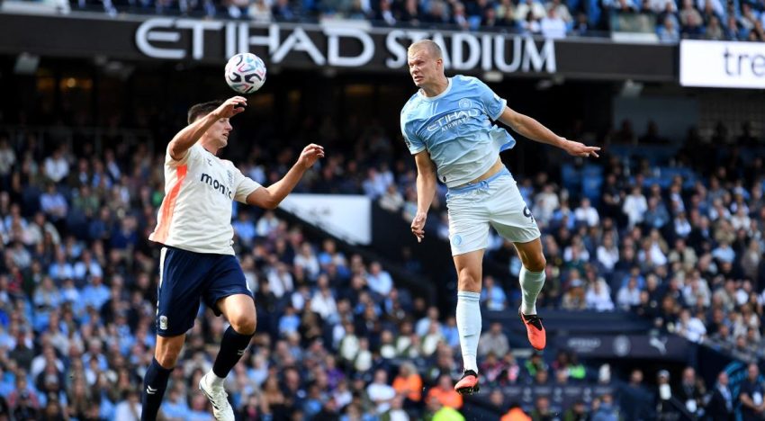 Haaland salva con un cabezazo al City en el debut de Enzo Fernández