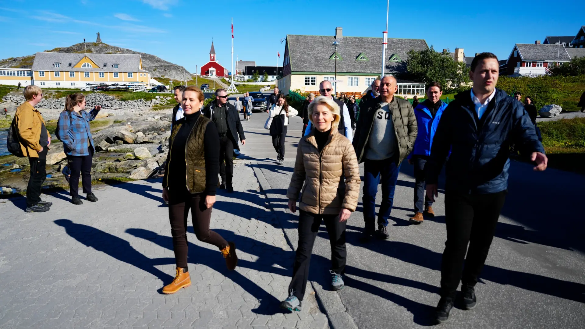 Von der Leyen llega a Groenlandia para reafirmar su apoyo a la isla ante las aspiraciones de Trump