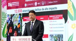 La SSC de CDMX presenta los resultados de la estrategia de seguridad correspondientes al mes de agosto