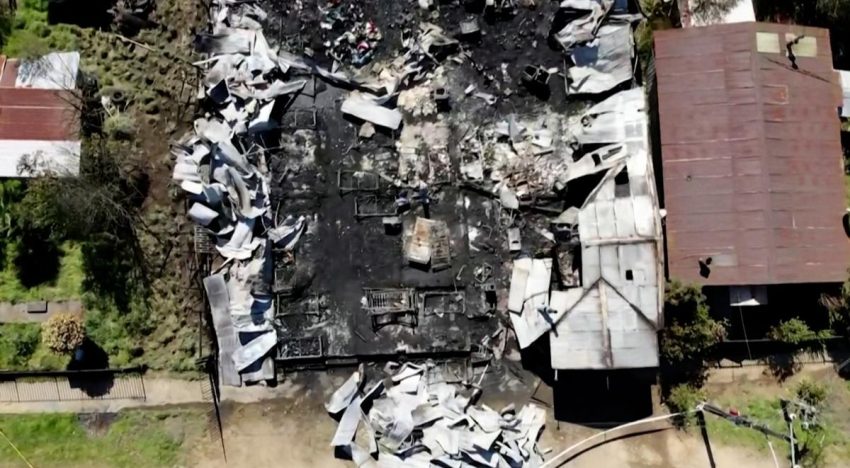 Incendio en geriátrico en Chile deja 16 ancianos muertos