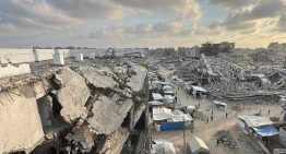 Colapso de un edificio en Gaza deja seis muertos, 14 heridos y decenas de desaparecidos