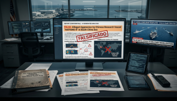 Un informe falso elaborado con IA movilizó a Estados Unidos contra un buque chino