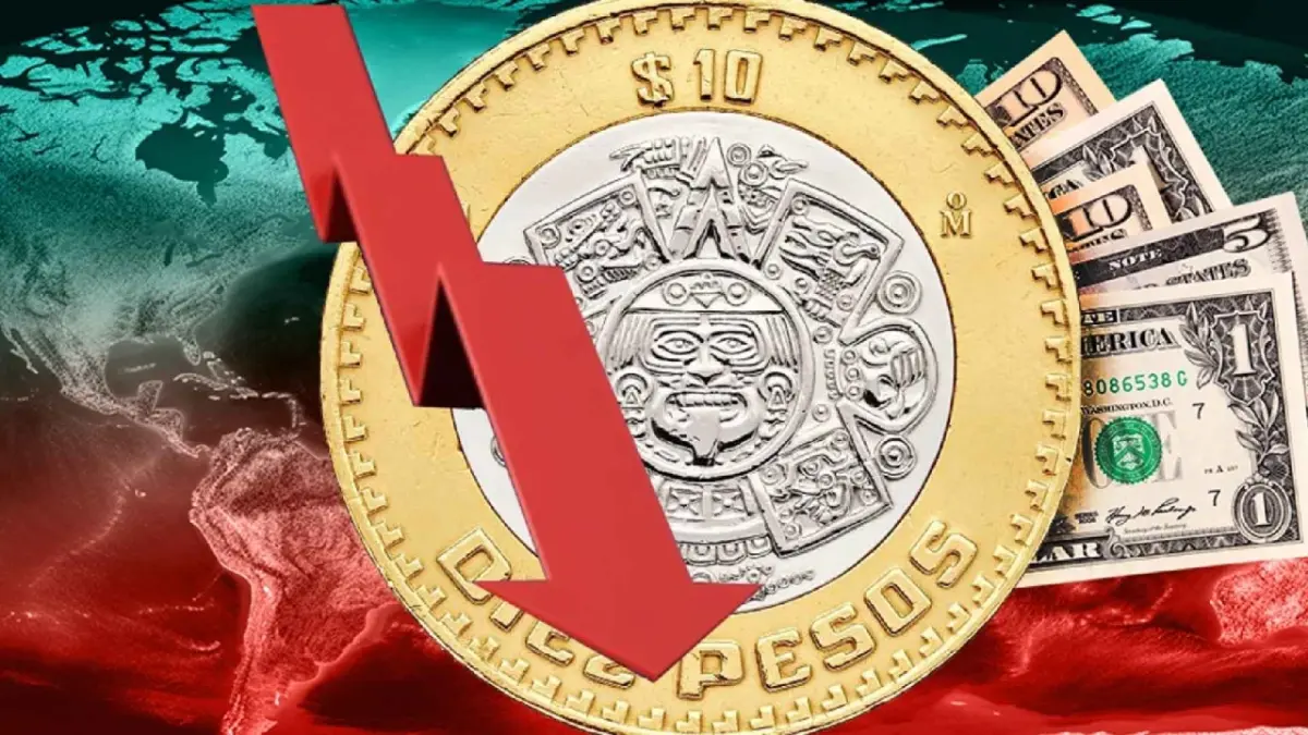 Peso se deprecia ante el dólar y cierra semana negativa