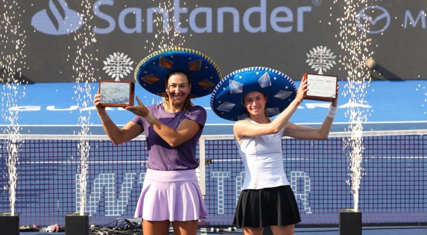 Melichar y Bucsa confirman jerarquía con título del Guadalajara Open