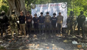 Marina y SSPC repelen ataque del Cártel de Sinaloa y detienen a nueve en la sierra de Mazatlán