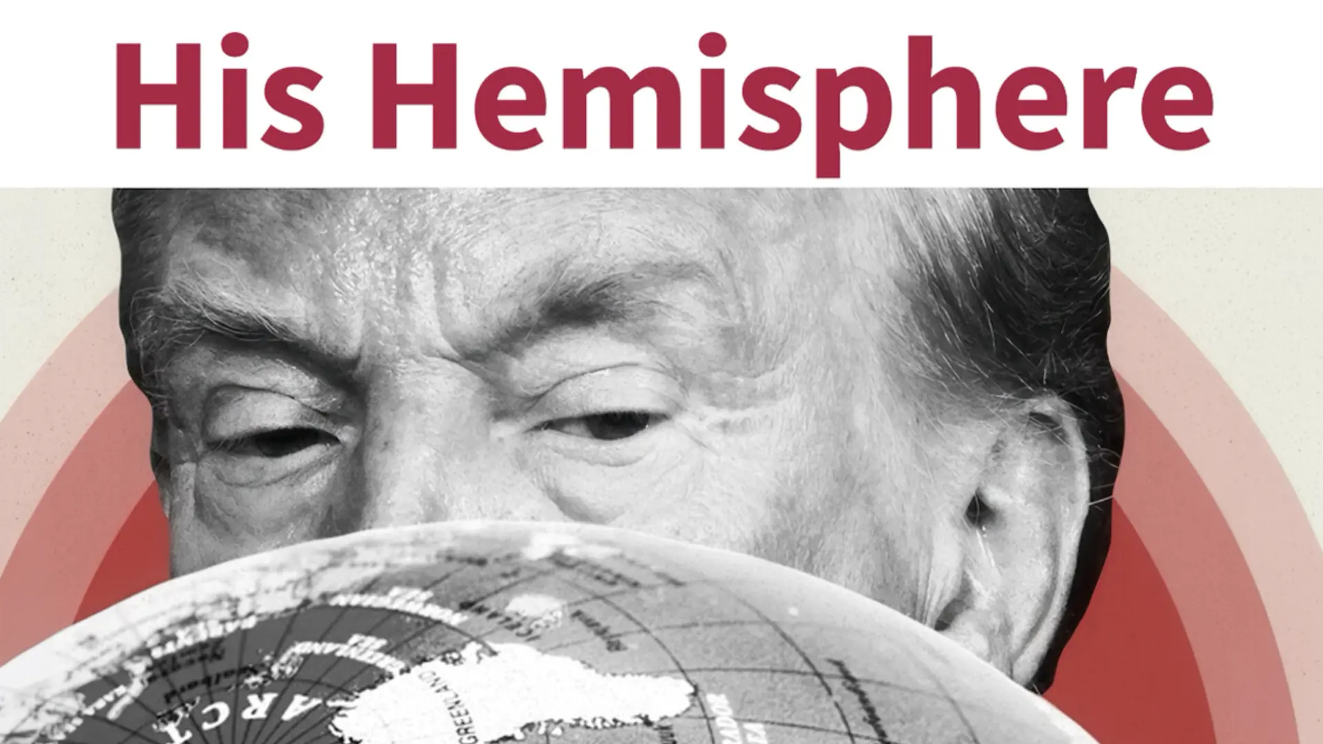 Trump publica una foto con el título «Su hemisferio» que alude al acuerdo con Groenlandia