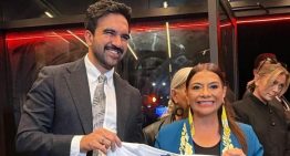 Clara Brugada se reúne con alcalde de Nueva York y traerá a la CDMX espacios para repartidores