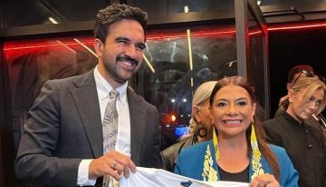 Clara Brugada se reúne con alcalde de Nueva York y traerá a la CDMX espacios para repartidores