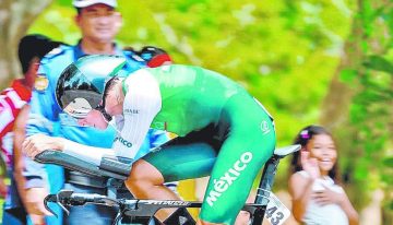 Sebastián Ruíz, el mejor latino en contrarreloj Sub-23