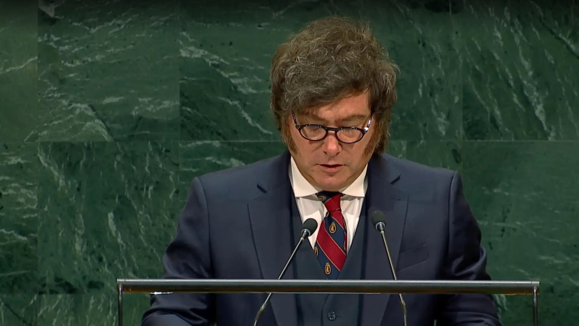 Milei carga contra la ONU por «inútil» y por «alimentar parásitos» mientras reivindica la soberanía argentina sobre las Malvinas