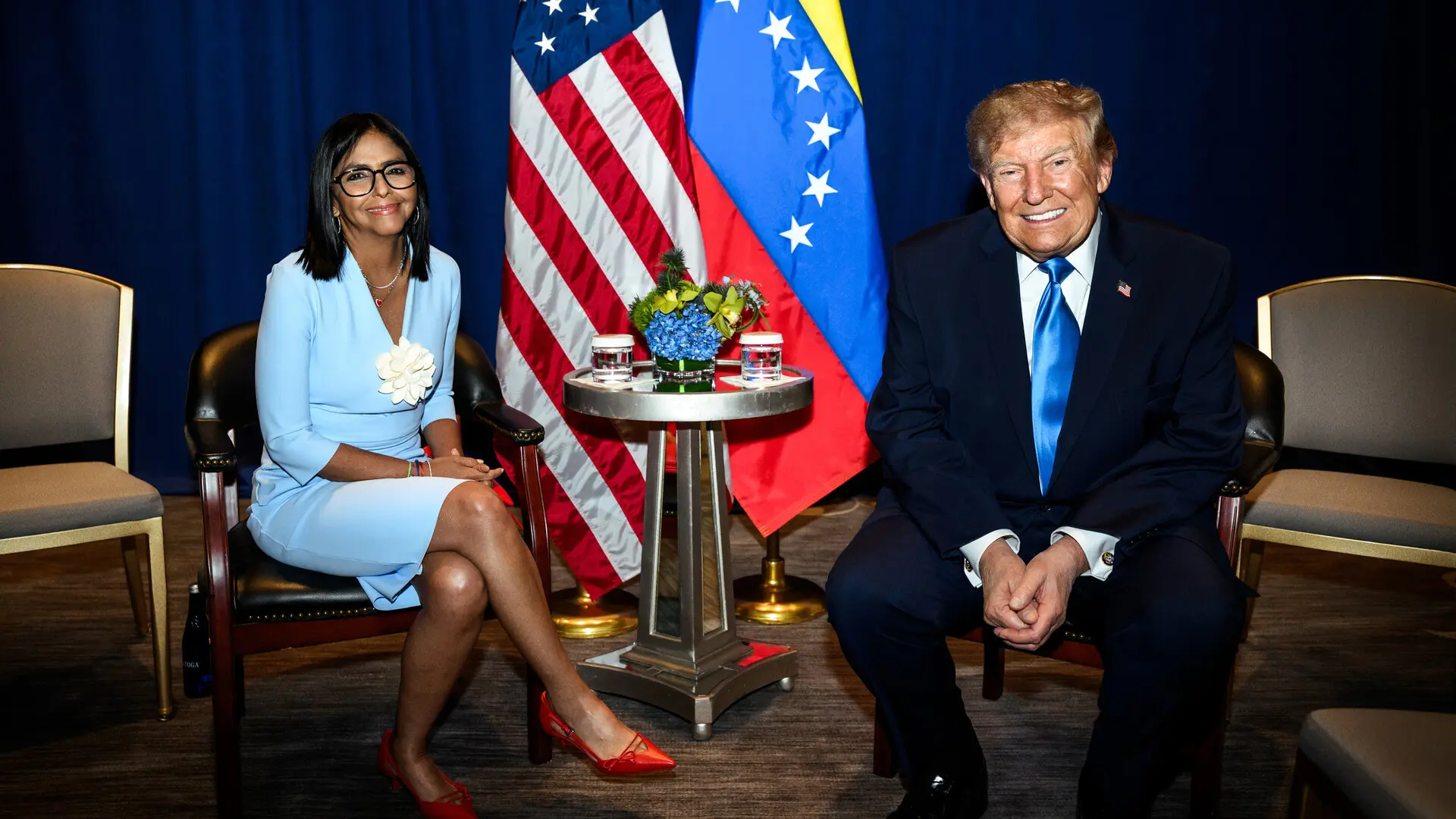 EEUU rechaza que la reunión entre Trump y Delcy Rodríguez legitime al Gobierno de Venezuela: «Sabemos que ella no fue elegida»