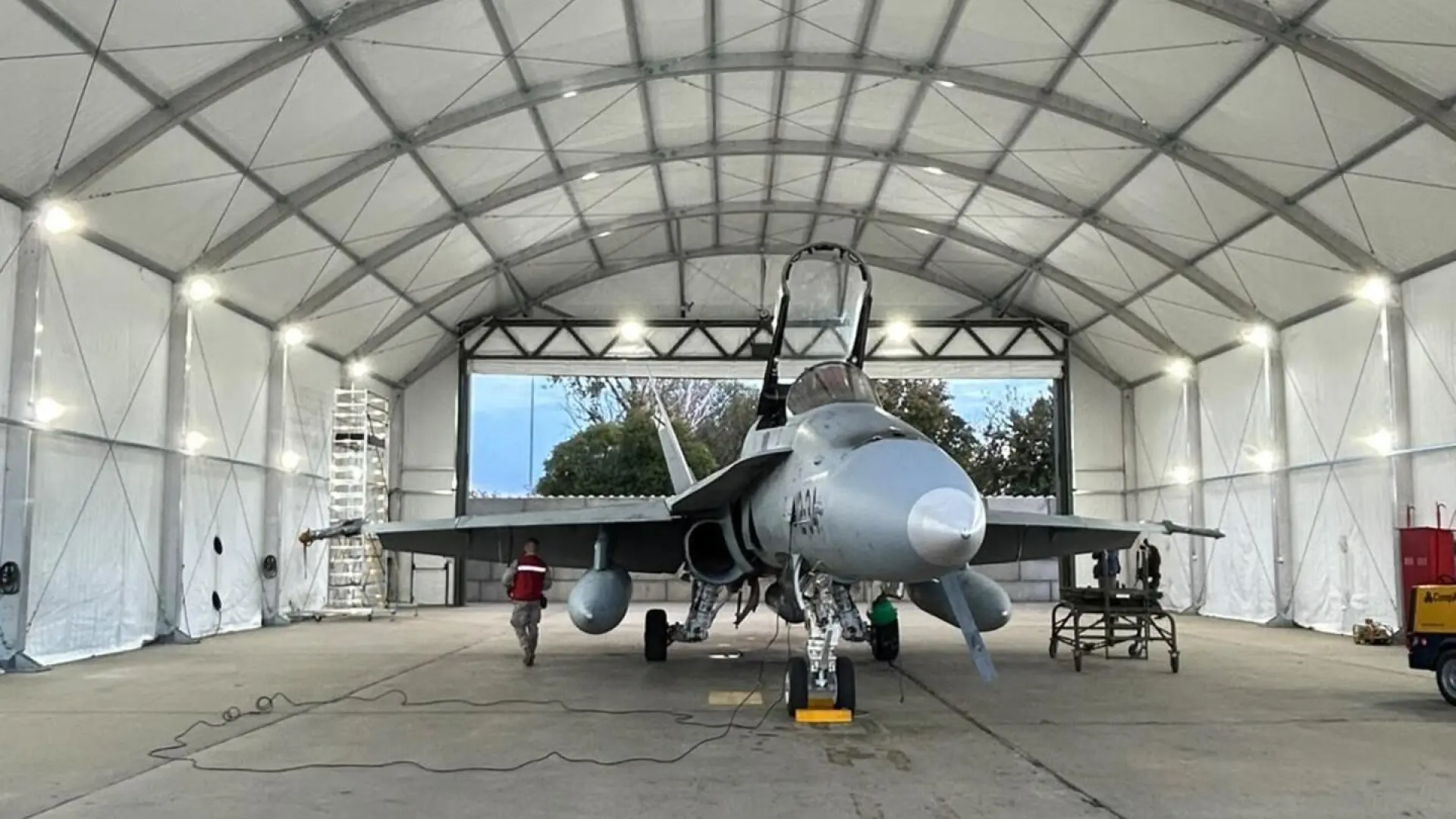 Dos cazas F-18 españoles se activan en Rumanía ante una alerta por drones rusos