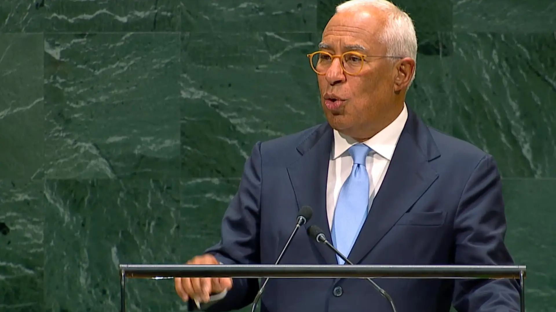 Costa insiste ante la ONU en que «ningún país por sí solo» puede lograr la paz y avisa: «La IA no debe controlar la humanidad»
