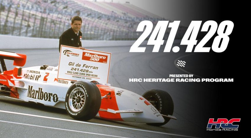 Honda recuerda a Gil de Ferran con un documental sobre su récord de 388 km/h