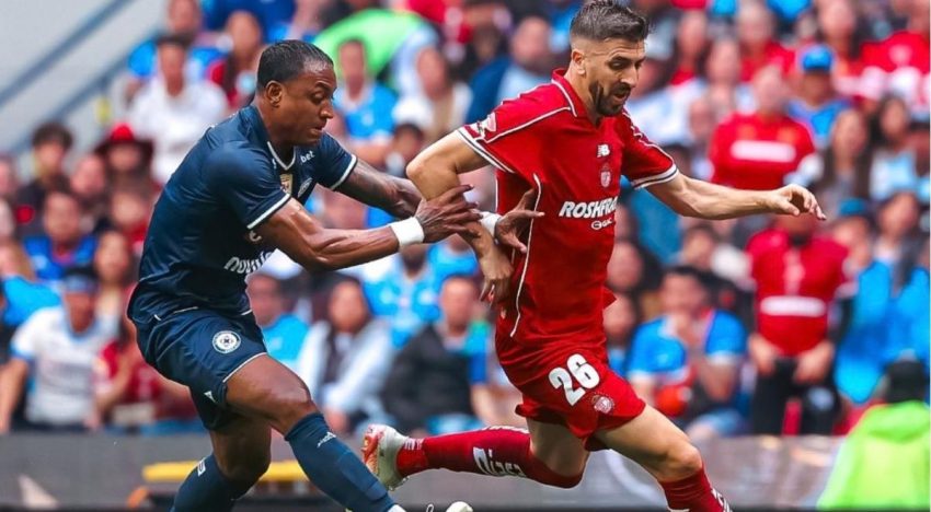 Media docena de goles electrizaron empate entre Cruz Azul y Toluca