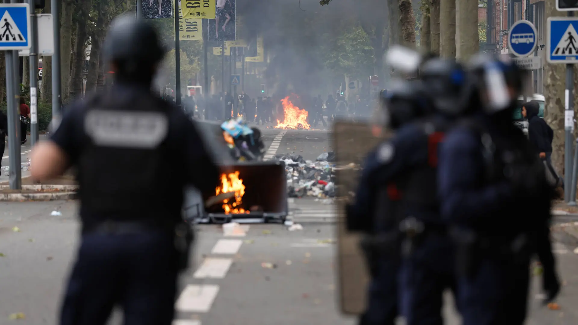 Las protestas en institutos de Francia dejan 625 detenidos y más de 200 heridos