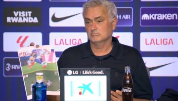 El clásico de Madrid sigue picante: el Atlético le dedicó un meme a Mourinho en las redes tras su enojo en la conferencia de prensa