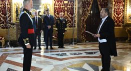 Los embajadores de Venezuela y Chile entregan sus credenciales al rey Felipe VI