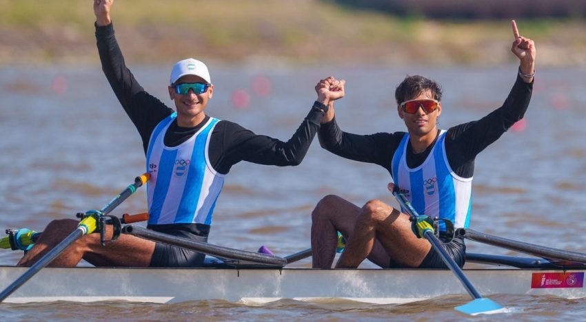 Juegos Suramericanos Santa Fe 2026: el remo sumó cuatro medallas en un día y todavía va por más en Laguna Setúbal