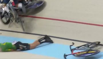 La impactante caída que asustó a todos en el ciclismo de los Juegos Suramericanos Santa Fe 2026