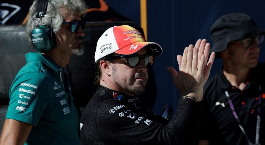 La particular manera que eligió Fernando Alonso para anunciar su futuro con Aston Martin y la Fórmula 1 en 2027: «Me voy a retirar… pero todavía no»