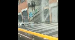 La fuente de Plaza Venezuela tiene competencia… ahora en San Martín (VIDEO)