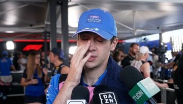 Franco Colapinto lloró por la frustración en el Gran Premio de Italia: «Tenía una gran oportunidad y no la aproveché»