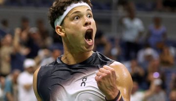 Ben Shelton le cortó la racha a Carlos Alcaraz en el US Open tras una batalla récord que se estiró hasta las 3.30 de la mañana en Nueva York