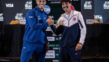 Argentina vs Turquía por la Copa Davis, EN VIVO: a qué hora juegan Cerúndolo y Tirante, dónde ver y minuto a minuto
