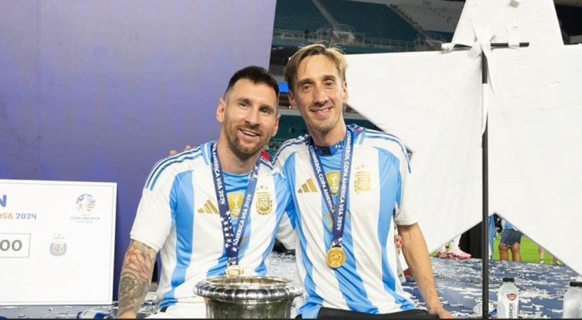 El sentido posteo de uno de los ayudantes de Scaloni para Messi: «Me gusta la manera…»