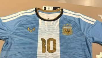 Se filtraron nuevas imágenes de la camiseta especial que usará Lionel Messi en su despedida de la Selección