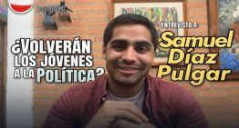 ¿Volverán los jóvenes a la política? Entrevista con Samuel Díaz Pulgar