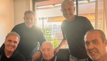 Los campeones del mundo de 1986 volvieron a visitar a Carlos Salvador Bilardo: la foto del encuentro
