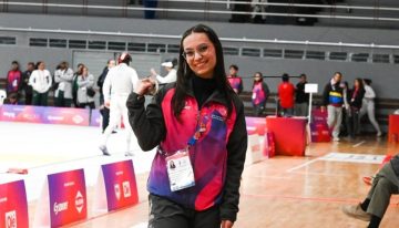 La historia de la esgrimista que quedó afuera de los Suramericanos por un margen insólito, pero se metió en los Juegos de Santa Fe 2026 de otra manera