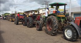 Productores arrancan «tractorazo» en Guárico contra la importación de arroz que los deja en jaque