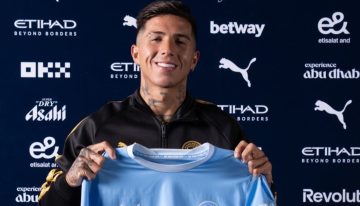 El video presentación de Enzo Fernández en el Manchester City y el comentario de Erling Haaland: «Es un jugador de clase mundial»