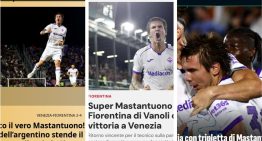 «Súper Mastantuono» y «este es el verdadero»: los medios de Italia rendidos ante el hat-trick del ex River
