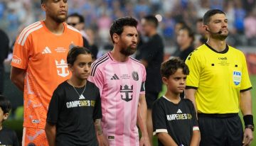 «Conmigo, no»: Messi se cruzó feo con el jefe de la MLS y le puso los puntos en medio de los festejos de Inter Miami