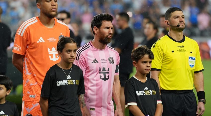«Conmigo, no»: Messi se cruzó feo con el jefe de la MLS y le puso los puntos en medio de los festejos de Inter Miami