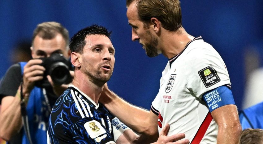 Harry Kane habló como nunca de la derrota de Inglaterra sobre Argentina en el Mundial y reveló su charla con Messi tras el partido