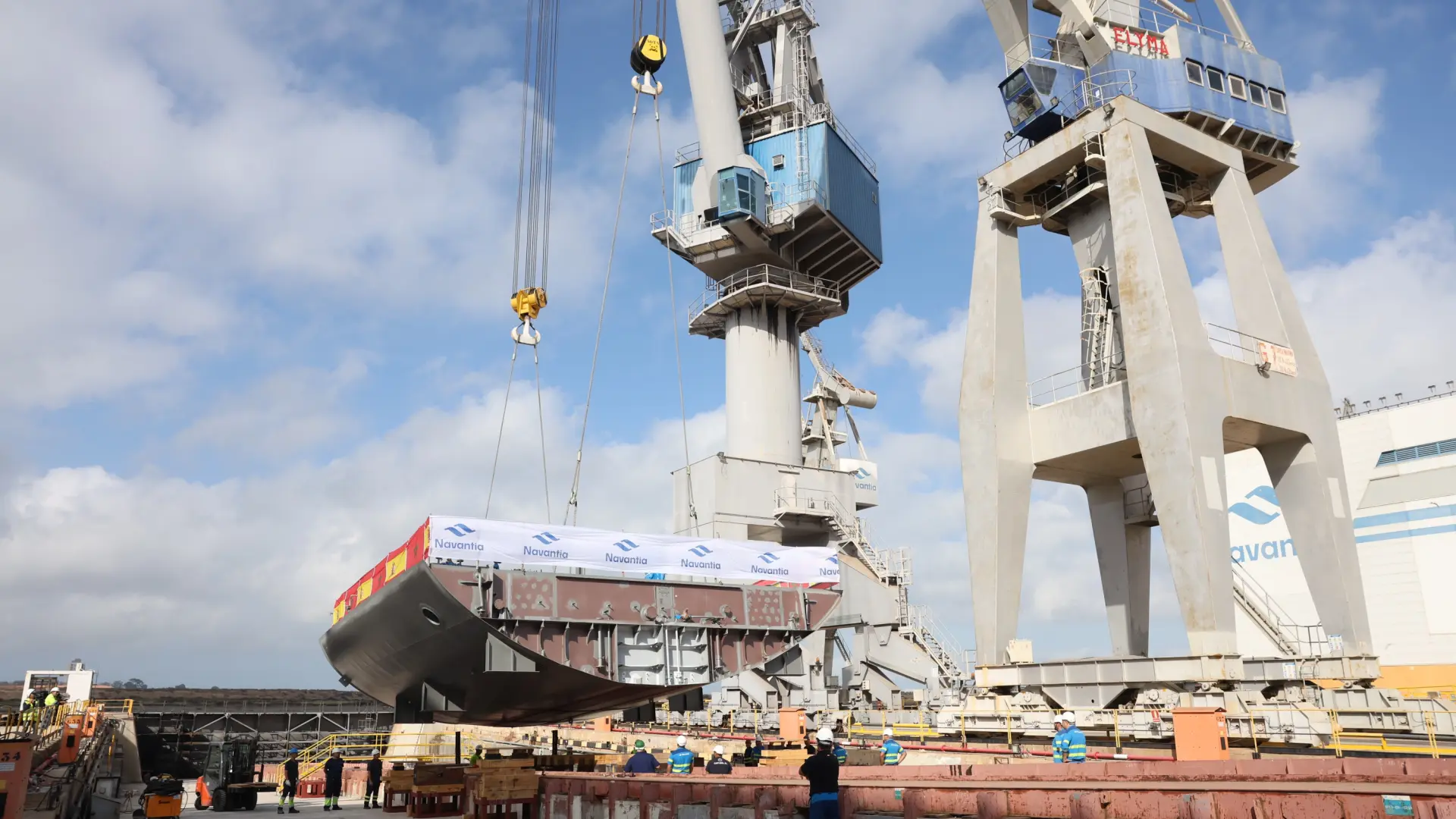 España entrega este jueves a Marruecos un buque patrullero construido por Navantia, en plena crisis migratoria en Ceuta