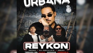 El colombiano Reykon se reencontrará con el público venezolano en noviembre