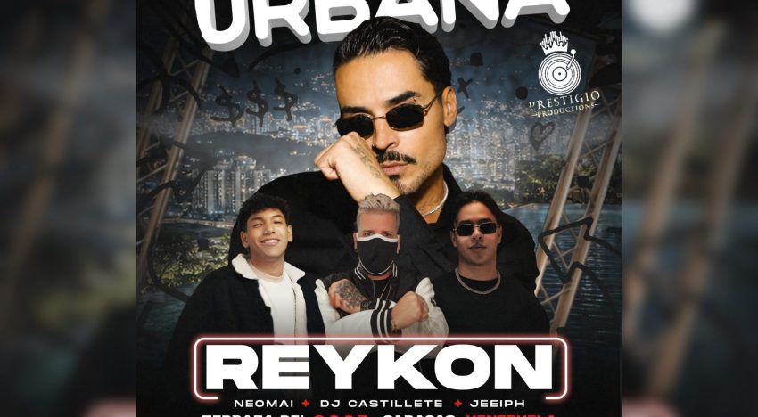 El colombiano Reykon se reencontrará con el público venezolano en noviembre