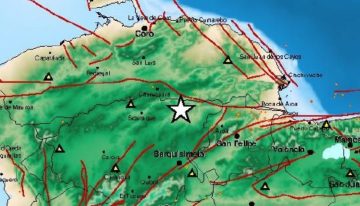 Funvisis reportó sismo superficial de magnitud 3,8 cerca de Churuguara, Falcón