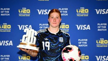 Annika Paz, la goleadora de Pilar que ya hace historia en la Selección: de River al Inter de Milán y un póker en el Mundial